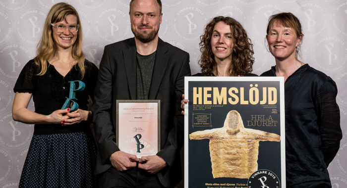 Varför förtjänade ni att vinna Publishingpriset för fjärde året i rad? hemsl